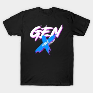 Gen X Wing Rage - Pink/Blue T-Shirt